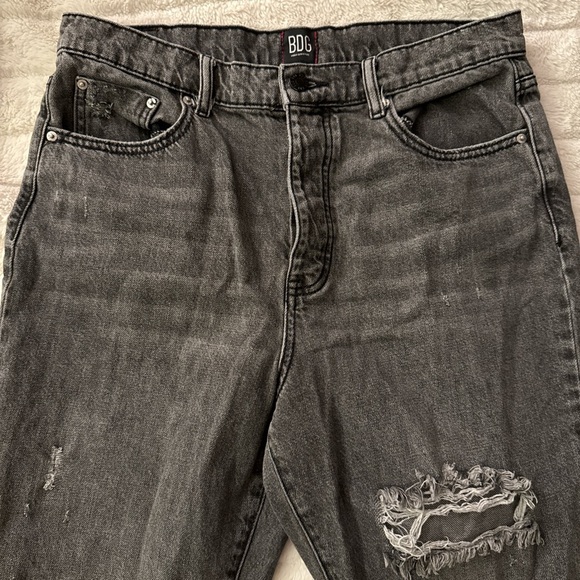 BDG Urban Outfitters Slim Straight Distressed Jeans Size 30 - Picture 5 of 6